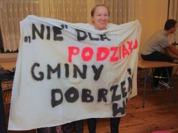 Mieszkańcy Czarnowąs protestują przeciw planom poszerzenia Opola