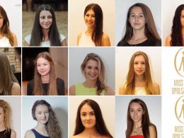 Finalistki Miss Nastolatek Opolszczyzny 2016.