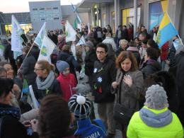 Mieszkańcy gminy Turawa w ramach protestu poszli na wspólne zakupy