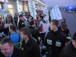 Mieszkańcy gminy Turawa w ramach protestu poszli na wspólne zakupy