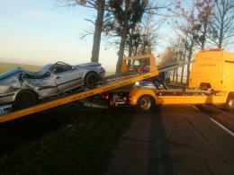 Skoda dachowała pod Grodkowem
