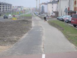 Nowa ścieżka rowera przy Alei Solidarności już gotowa