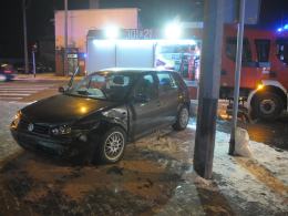Trzy osoby w szpitalu po wypadku na ul. Obrońców Stalingradu
