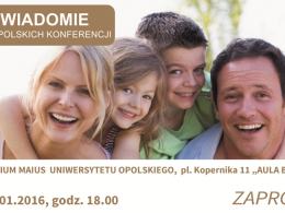 Konferencja "Żyj świadomie" już we wtorek w Opolu