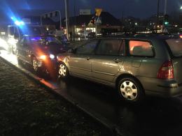 Pijany kierowca BMW wjechał pod prąd i uderzył w inne auto