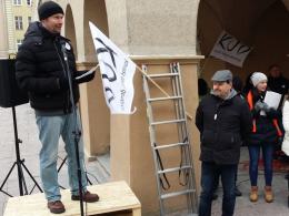 Opolanie protestowali na rynku przeciwko inwigilacji