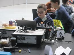 Do CWK zjechali młodzi konstruktorzy robotów z klocków Lego