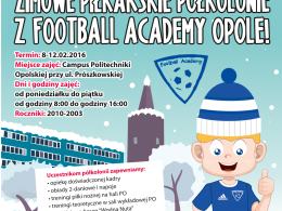 Ostatnie wolne miejsca na półkolonie Football Academy Opole!
