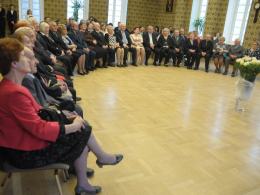 Prezydent wręczył medale za długoletnie pożycie małżeńskie