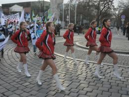 Mieszkańcy Dobrzenia Wielkiego protestowali przeciw przyłączeniu do Opola