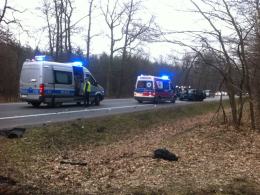 Wypadek podczas zawracania, dwie osoby ranne
