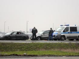 Policyjna akcja na obwodnicy Opola