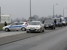 Policyjna akcja na obwodnicy Opola