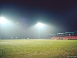 Jupitery na stadionie MKS Kluczbork już świecą