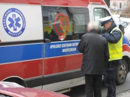 63-letnia kobieta potrącona na przejściu dla pieszych