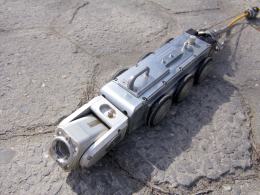 Taki robot służy do inspekcji sieci wodociągowej.