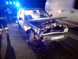 Volkswagen i BMW zderzyły się w Biskupicach