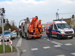 Groźne zderzenie na skrzyżowaniu w Dąbrowie
