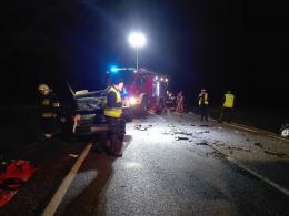 Śmiertelny wypadek na drodze krajowej nr 11 pod Byczyną