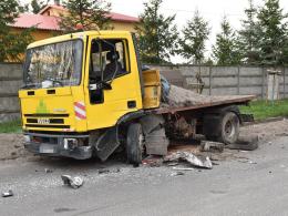 10 osób rannych po wypadku busa w Brzegu