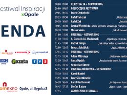 Jest już znana szczegółowa agenda Festiwalu Inspiracji xOpole.