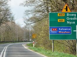 Trwa remont A4. Węzeł Brzeg zamknięty dla kierowców.