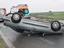 Renault dachowało pod Brzegiem