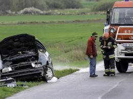 Ford dachował pod Grodkowem