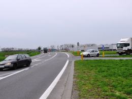 Tak skrzyżowanie wygląda obecnie.