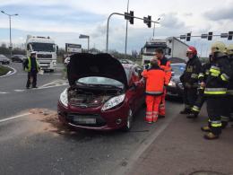 Wypadek na obwodnicy Opola, jedna osoba ranna
