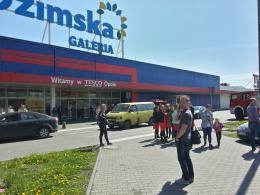 Pożar w Galerii Ozimska, ewakuowano klientów i personel