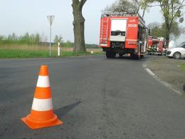 Renault zapaliło się podczas jazdy