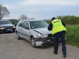 Nieprawidłowe wyprzedzanie przyczyną wypadku w Skorogoszczy