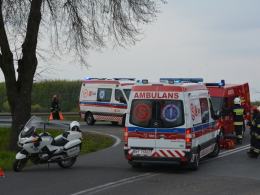 Nieprawidłowe wyprzedzanie przyczyną wypadku w Skorogoszczy