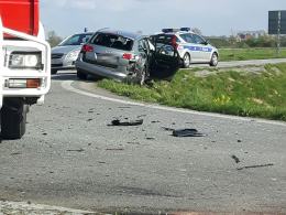 6 osób w szpitalu po wypadku na obwodnicy Grodkowa