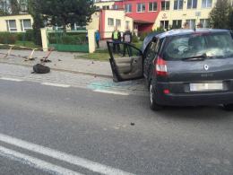 Kierowca renault zasłabł za kierownicą i dachował
