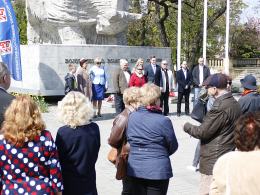 Opolscy związkowcy uczcili w Opolu dzień 1 maja