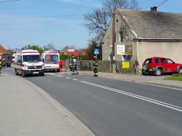 Zderzenie dwóch samochodów w Lubszy. Obaj kierowcy w szpitalu.