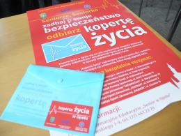 Opole wprowadza "Koperty Życia" dla seniorów
