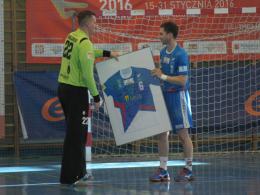 Wojciech Knop który zakończył sportową karierę, został pożegnany przez kolegów z zespołu