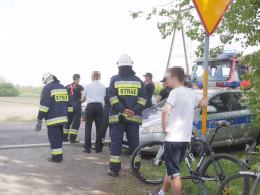 Karambol na ul. Krapkowickiej, dwie osoby trafiły do szpitala