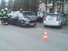Czworo dzieci trafiło do szpitala po wypadku w Łosiowie