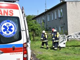 Dwie osoby ranne w wyniku pożaru w Brzegu
