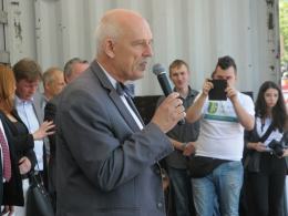 Ponad tysiąc osób protestowało w Dobrzeniu Wielkim