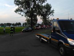 Dwa auta zderzyły się na trasie Głogówek - Tomice