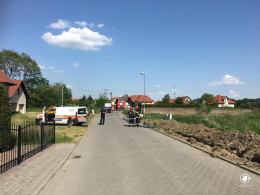 18 osób ewakuowanych po uszkodzeniu gazociągu