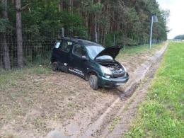 Toyota i peugeot zderzyły się na autostradzie A4