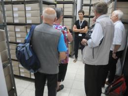 Opolanie zwiedzali siedzibę Archiwum Państwowego