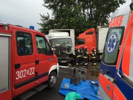 Groźny wypadek na skrzyżowaniu ulicy Krapkowickiej z Odrodzenia