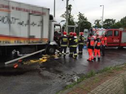 Groźny wypadek na skrzyżowaniu ulicy Krapkowickiej z Odrodzenia